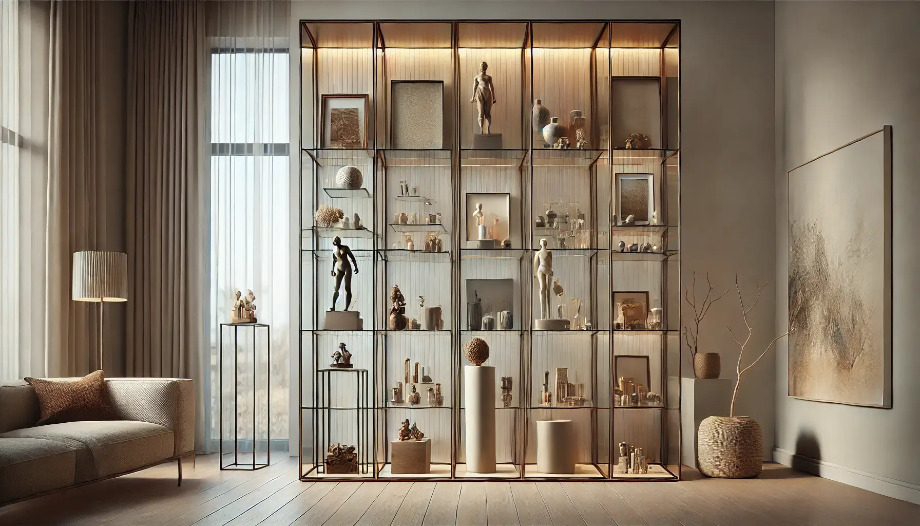 10 Stylish Ways to Incorporate Glass Display Cabinets in Modern Home Décor